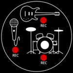 Gravação de ensaio multitrack multipista - Long Fellow